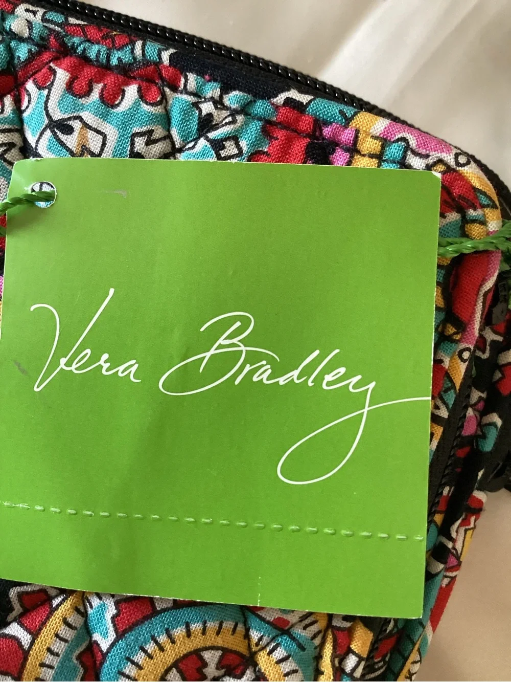 Retired, rare, Vera Bradley Parisian Paisley wristlet.